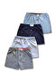 100% Cotton Boys' Boxer Set of 4 / Underpants / Underwear - 2