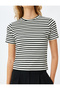 Black Striped T-shirt - 5