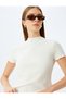 White Viscose T-shirt