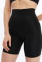Laser Cut High Waist Corset Black 2002