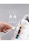 Smart Locking Outdoor Shoelaces 120cm (Compatible with Salomon Shoes) 1 Pair White