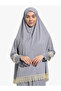 Two Piece Lace Prayer Dress Jersey Gray - 5