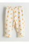 Crew Neck Printed Girl's Sweatshirt and Sweatpants Set of 2 - 5