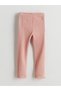 Lcw Baby Pink Crew Neck Long Sleeve Basic Baby Girl Pajamas Set - 7