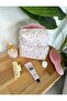حقيبة مكياج وردية كريسبي حجم كبير - 3