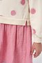Muslin Collar Detailed Polka Dot Girl's Dress 2-5 Years - 3