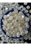 50 Pearlescent White Rose Acrylic Beads 14 mm - 3