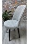 RETRO JACQUARD CHAIR COVER Kitchen Chair Cover Dining Chair Cover STRETCH FABRIC - 4
