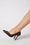 Larissa Pointed Toe Women's Stiletto Brown Skin - 3