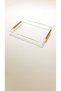 Gold Line Tray -S- Decoration and Presentation Tray - 6