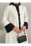 Women's Trend Brode Lace Scallop Ribbon Detail 140 cm Dress - 7