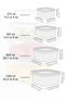 Set of 20 Square Leakproof Storage Containers - Organizer Food Container 5X(275-500-850-1350)Ml Anthracite - 4