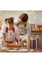 Set of 3 Glass Food Storage Canisters (1000ML) with Airtight Cork Lids – Clear Pantry Jars - 6