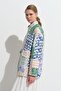 Quilted Patterned Cely Jacket - 4