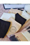 Women's Cotton Ribbed Slip 7 Pack Panties Black White Skin - 3