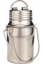 1L Screw Lid Storage Container - Silver (SB01.0) for Oil, Milk, Food, Cereals, Pulses & Spices - 2