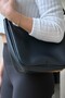 Non's Women's Faux Leather Navy Blue Hand and Shoulder Bag Multifunctional Stylish Shoulder Bag with Strap - 2
