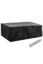 Garden Furniture Cover 8 Eyelets 200x200x70 cm