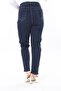 Women's Large Size High Waist Tight Long Lycra Jeans 65N38091 - 6