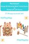 Montessori Magnetic 3D Wooden Fishing Game + Montessori Wooden Whack-A-Whack Game