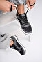 Black Women's Casual Sneakers Shoes - 3