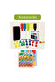 Artist Double Sided Handbag Drawing Board (31 Pcs) W/Board Game-Green - 4