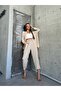 Women's Double Linen Shirt Pants Bottom Top Set - 5