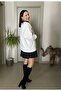 Snake Printed Oversized Sweatshirt Without Rhinestone - 7