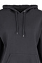 Anthracite Kangaroo Pocket Hooded Boyfriend Ribbed Knitted Thick Sweatshirt - 9