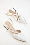White Women's Classic Heeled Shoes 19105 - 2