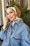 وشاح من نسيج قطني طويل - نسيج بوليستر - 8066795-912