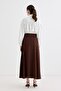 Rita Piliseli Wrap Skirt Brown - 4