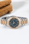 Steel Band Steel Case Women's Wristwatch, 3 Atm Waterproof Silver-Rose Zmfer171 - 2