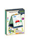 Artist Double Sided Handbag Drawing Board (31 Pcs) W/Board Game-Green - 2