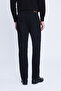 Black Regular Fit 5 Pocket Cotton Canvas Trousers - 5