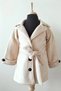 X Silk Atlas Baby Girl and Child Trench Coat