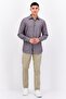 Men Slim Fit Allover Print Long Sleeves Casual Shirt, Multicolor - 4