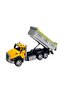 Toy Construction Trucks Digger Mixer Case Carrier Set of 3 Metal - 8