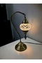 Desktop Authentic Gooseneck Mosaic Lamp - White