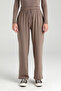 Ultra Soft Lace-Up Trousers Mink - 4