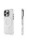 Case for iPhone 16 Pro Case Magsafe Compatible Glass Back Surface Tpu Youngkit Gemstone Series Cover Transparent - 3