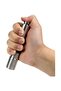 Airstorr Light Grey Stainless Steel Pepper Mill Salt Shaker Grinder Combo Push Button for Travel - 5