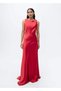 Long Satin Dress - 2
