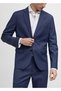 Regular kesimli mikro dokuma blazer ceket - 7