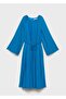 Pleated Bell Sleeve Dress - 3
