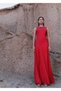 Long Satin Dress - 8