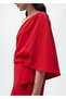 Asymmetrical Bell Sleeve Jumpsuit
