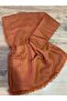 Women's Modest Silky Shiny Jacquard Pattern Scarf - 3
