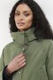Winter Beadnell Waterproof Ceket GN52 Moss Stone-Ancient - 5