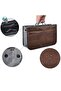 Internal bag organizer to save space, available in brown color - 2